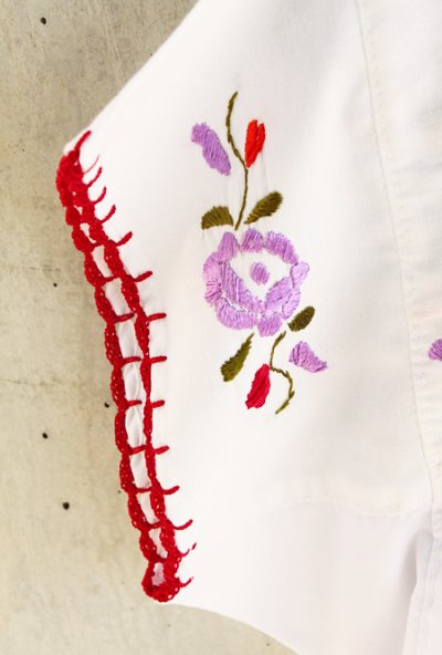 画像2: サンアントニーノ刺繍ブラウス